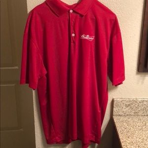 Budweiser branded Nike golf polo.